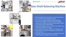 Shanghai JP|Gear Shaft volautomatische balanceermachine -...